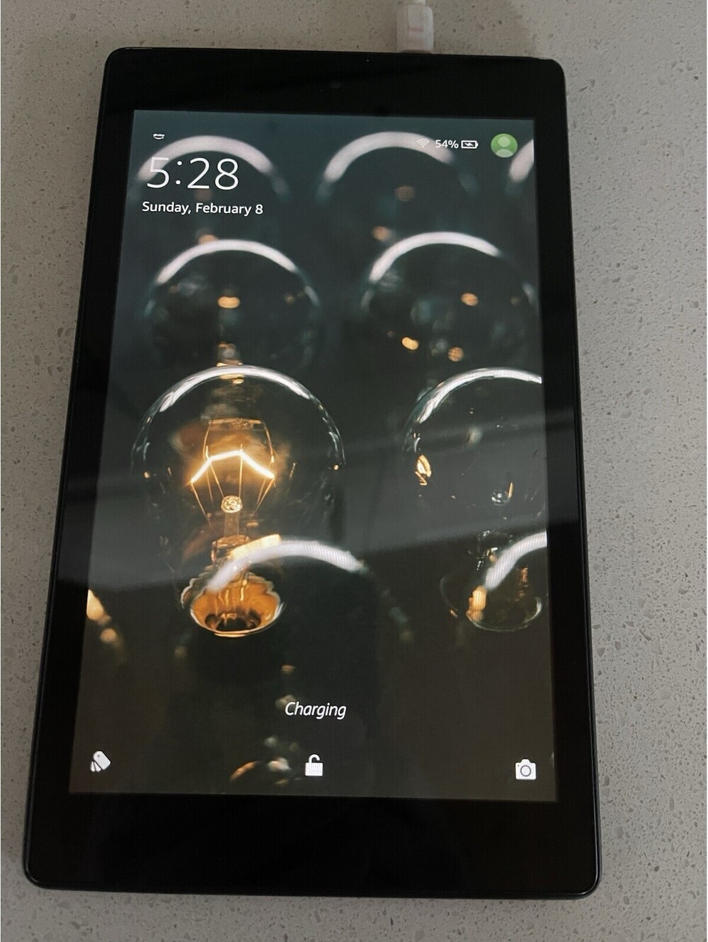 Amazon Fire HD 8 7th Gen 16GB WiFi 8” Tablet Black – Works – Factory Reset